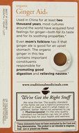 TRADITIONAL MEDICINALS HERB TEA,OG2,GINGER AID, 16 BAG N2