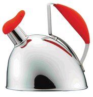 Calypso Basic 2-qt. Whistling Tea Kettle Color: Red