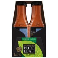 Pure Leaf Iced Tea, Unsweetened, Real Brewed Tea, 0 Calories, 18.5 Ounce Bottles (Pack of 6) N3