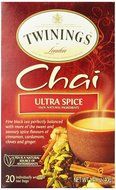 Twinings Ultra Spice Chai, 20 Individual Tea Bags, 1.41 Ounce N5