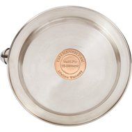 Chef's Secret KTTKC Surgical Stainless Steel Tea Kettle with Copper Capsule Bottom, Mirror Finish, 2.75 Quarts N3