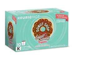Keurig The Original Donut Shop K-Cup Packs, Sweet and Creamy Regular, 10 count (Pack of 6).