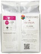 Tassimo Gevalia 15% Kona Coffee Blend T Discs Bag, 16 Count 4.93 Ounce N2