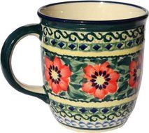 Polish Pottery Coffee Mug N7