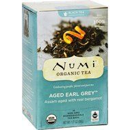 Numi Organic Tea Aged Earl Grey Black Tea, 18 ct