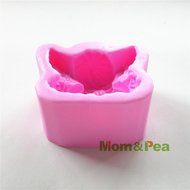 Mom&amp;pea 0525 Angel Thinking Shaped Silicone Mould for Fondant Cake Sugar Paste Cake Decoration 3d Cake Toppers... N4