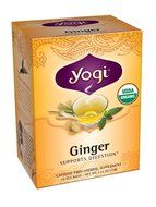 Yogi Teas Ginger, 16 Count (Pack of 6)