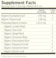 Yogi Teas Ginger, 16 Count (Pack of 6) N51