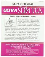 Ultra Slim Tea, Super Herbal, Tea Bags, 24-Count Box (Pack of 4) N2
