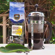 Java Planet - Sumatra Indonesian USDA Organic Coffee Beans, Dark Roasted, Fair Trade, Arabica Gourmet Specialty... N7