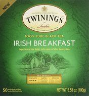 TWINING TEA TEA IRISH BRKFST, 50 PC N3