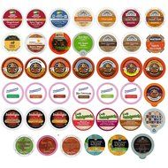 Holiday,Winter and Seasonal Flavors Coffee,Tea,Hot Cocoa and Cider Single Serve and K CUPS for Keurig Brewer (...