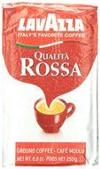 Lavazza Qualita Rossa - Caffe Ground Espresso, 8.8-Ounce Bricks (Pack of 4)