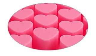 Mini Heart Shaped Fondant Cake Chocolate Pan Candy Soap Silicone Mold Baking Pan Cake Decoration N3