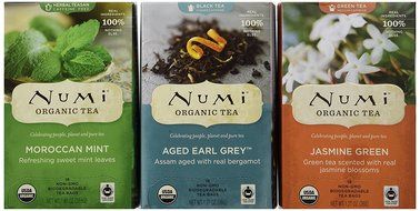 Numi Organic Tea Variety Pack of 3