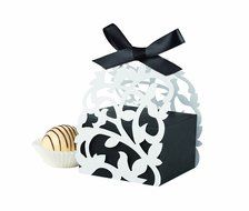 Wilton 415-0408 Blue-White Stripes Favor Cylinder Kit, 20 Count N7