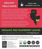 Organic Red Raspberry Leaves - Cut &amp; Sifted - 16oz Resealable Bag (1lb) - 100% Raw From Bulgaria N8