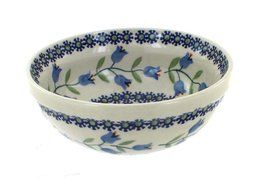 Polish Pottery Tulip Dessert Bowl