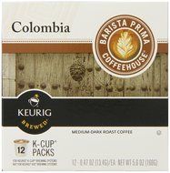 Barista Prima Coffeehouse Coffee, Keurig K-Cups, Italian Roast, Dark Roast, 24- Count N15
