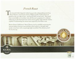Barista Prima Coffeehouse Coffee, Keurig K-Cups, Italian Roast, Dark Roast, 24- Count N18