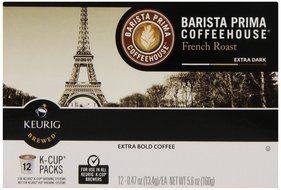 Barista Prima Coffeehouse Coffee, Keurig K-Cups, Italian Roast, Dark Roast, 24- Count N19