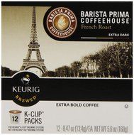 Barista Prima Coffeehouse Coffee, Keurig K-Cups, Italian Roast, Dark Roast, 24- Count N21
