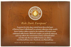 Barista Prima Coffeehouse Coffee, Keurig K-Cups, Italian Roast, Dark Roast, 24- Count N24