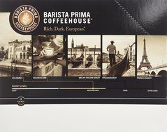 Barista Prima Coffeehouse Coffee, Keurig K-Cups, Italian Roast, Dark Roast, 24- Count N28