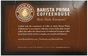 Barista Prima Coffeehouse Coffee, Keurig K-Cups, Italian Roast, Dark Roast, 24- Count N44