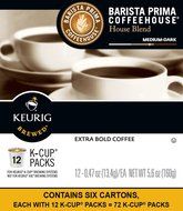Barista Prima Coffeehouse Coffee, Keurig K-Cups, Italian Roast, Dark Roast, 24- Count N47