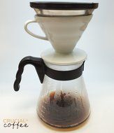 Washable &amp; Reusable Stainless Steel Cone Coffee Filter &amp; Pour Over Kettle, Fits Hario V60 02 &amp; 03 Coffee Drippers... N7