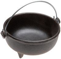 Old Mountain Pre Seasoned 10144 Ol' Iron Kettle, 6 Inch Diameter