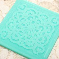 Lace Hollow-out Window Silicone Sugar Cake Mold N4