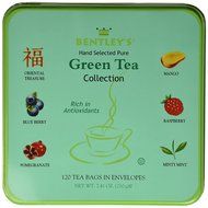 Bentley's Royal Hand Selected Pure 120-Count Assorted Green Tea Tin