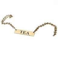 Eastern Tabletop 9542T Brass ID Tags, Tea