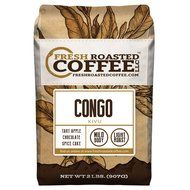 Congo Kivu Coffee, Whole Bean, Fresh Roasted Coffee LLC (2 lb.)