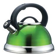 2.95-qt. Stainless Steel Tea Kettle Color: Green