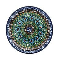 Polish Pottery Mardi Gras Saucer