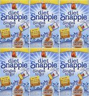 DIET SNAPPLE "Sweet Tea" Singles to go 6 sticks per Pack (Pack of 6)