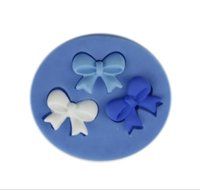 SHINA Bow Tie Fondant Mold Silicone Sugar mini mold Craft Molds DIY Cake Decorating
