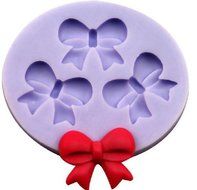 SHINA Bow Tie Fondant Mold Silicone Sugar mini mold Craft Molds DIY Cake Decorating N3