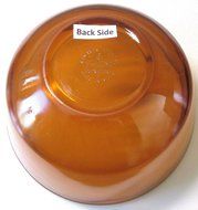 Anchor Hocking Fire King 2 Qt Amber Bowl or Casserole N3