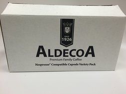 Aldecoa Nespresso Coffee Capsules, Intense, 10 Count (Pack of 4) N8