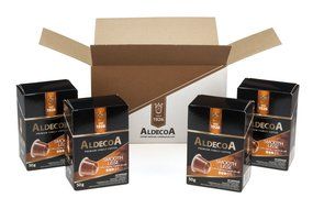 Aldecoa Nespresso Coffee Capsules, Intense, 10 Count (Pack of 4) N16