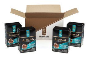 Aldecoa Nespresso Coffee Capsules, Intense, 10 Count (Pack of 4) N25