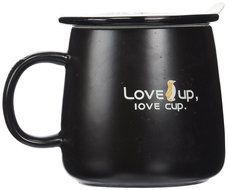 Moyishi Cute Penguin Office Mug Coffee Milk Ceramic Mug Cup Pen case 300ml Best Gift N2