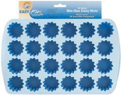 Easy-Flex Silicone Bite Size Daisy Mold-24 Cavity