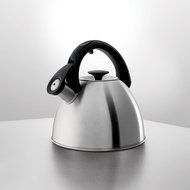 OXO Good Grips Click Click Tea Kettle, Brushed Stainless N4