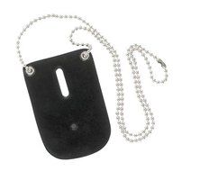 Safariland 7352 Badge Holder w/Neck Chain, Black 7352-2 by Safariland