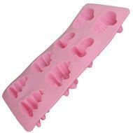 Generic Silicone Mold Pan For Baking Cake Cookie 8-Cavity Colour Pink N2